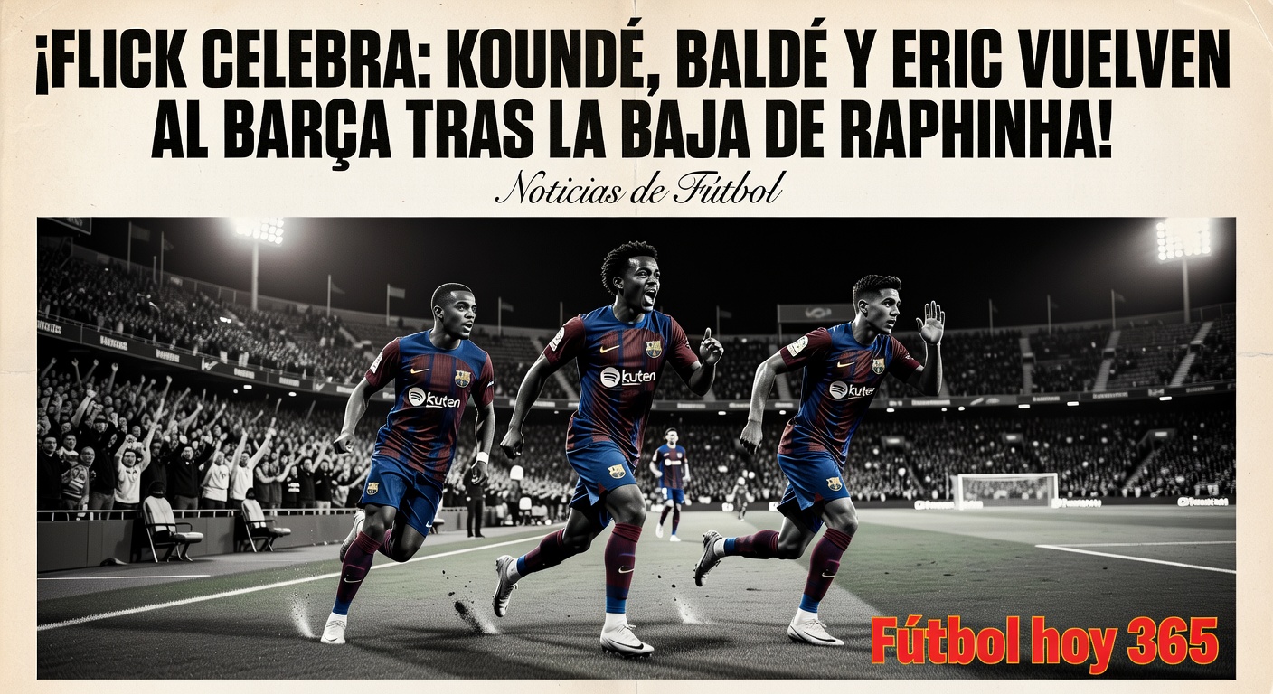 Hansi Flick confirms three injury returns for Barcelona (Yahoo Sports, 2 hours ago)