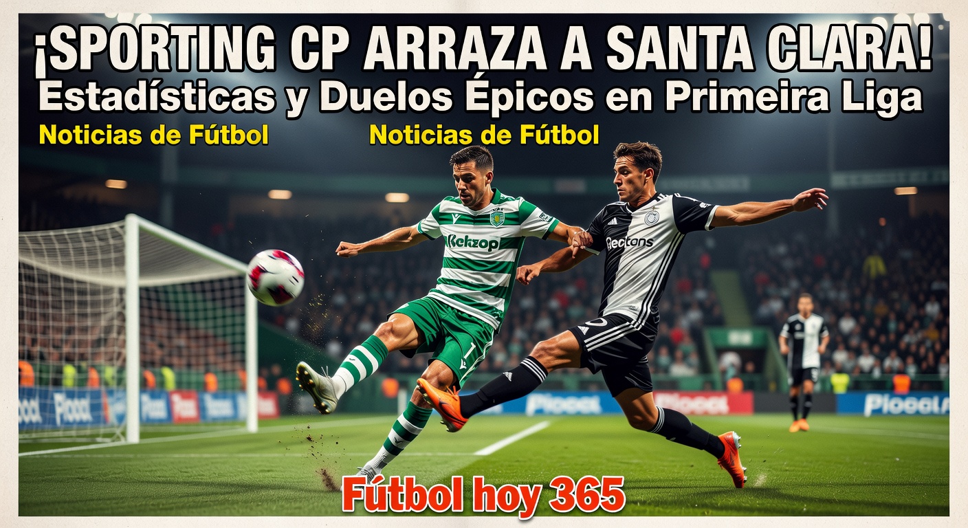 Sporting CP vs Santa Clara in Portuguese Primeira Liga