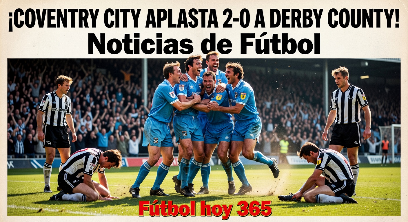 Derby County vs Coventry City in EFL Championship
