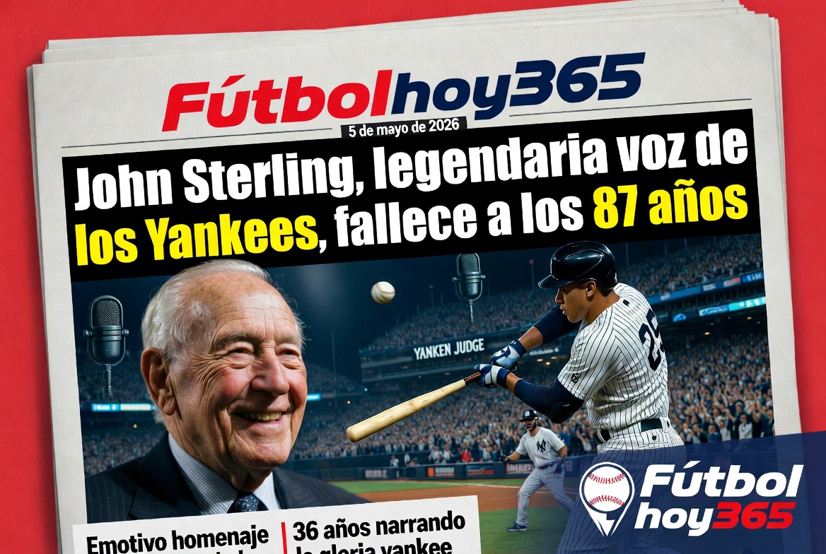 John Sterling, legendaria voz de los Yankees, fallece a los 87 años