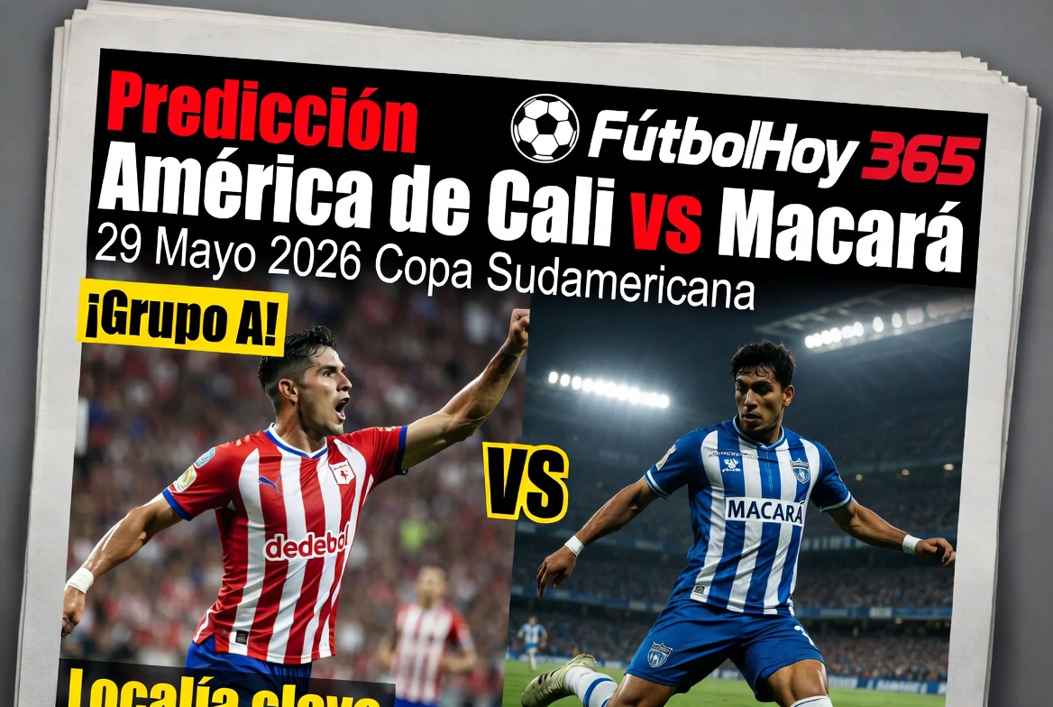Predicción América de Cali vs Macará 28 Mayo 2026 Copa Sudamericana