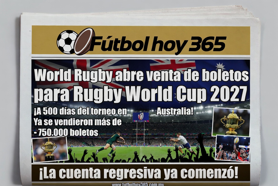 World Rugby abre venta de boletos para Rugby World Cup 2027
