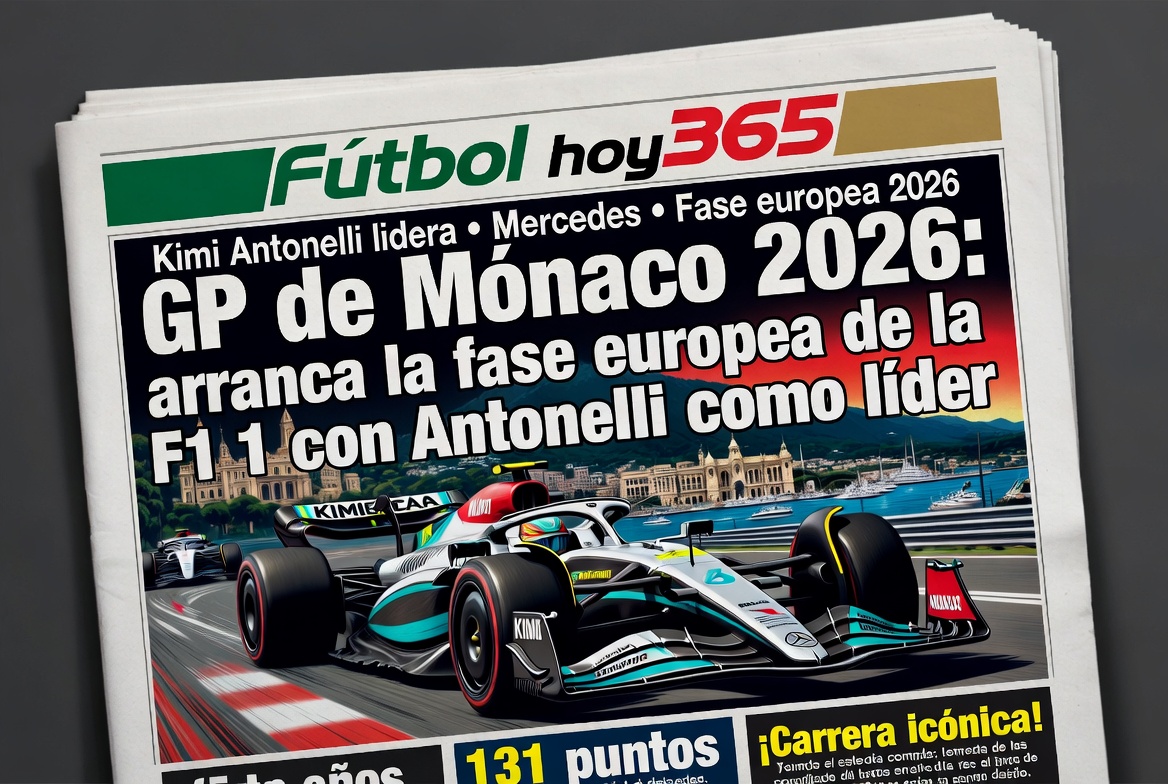 GP de Mónaco 2026 arranca la fase europea de la F1 con Antonelli como líder