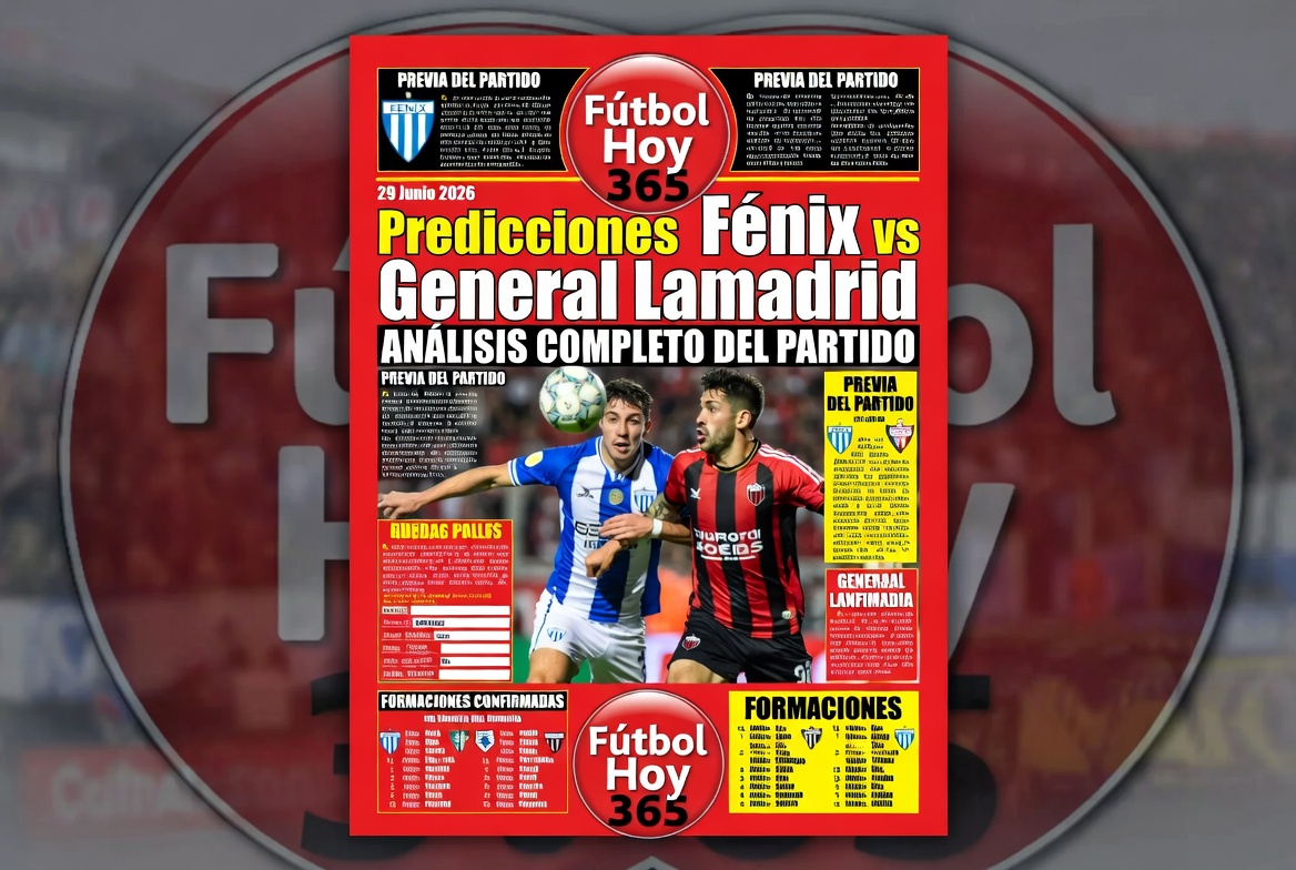 Predicciones Fénix vs General Lamadrid 29 Junio 2026