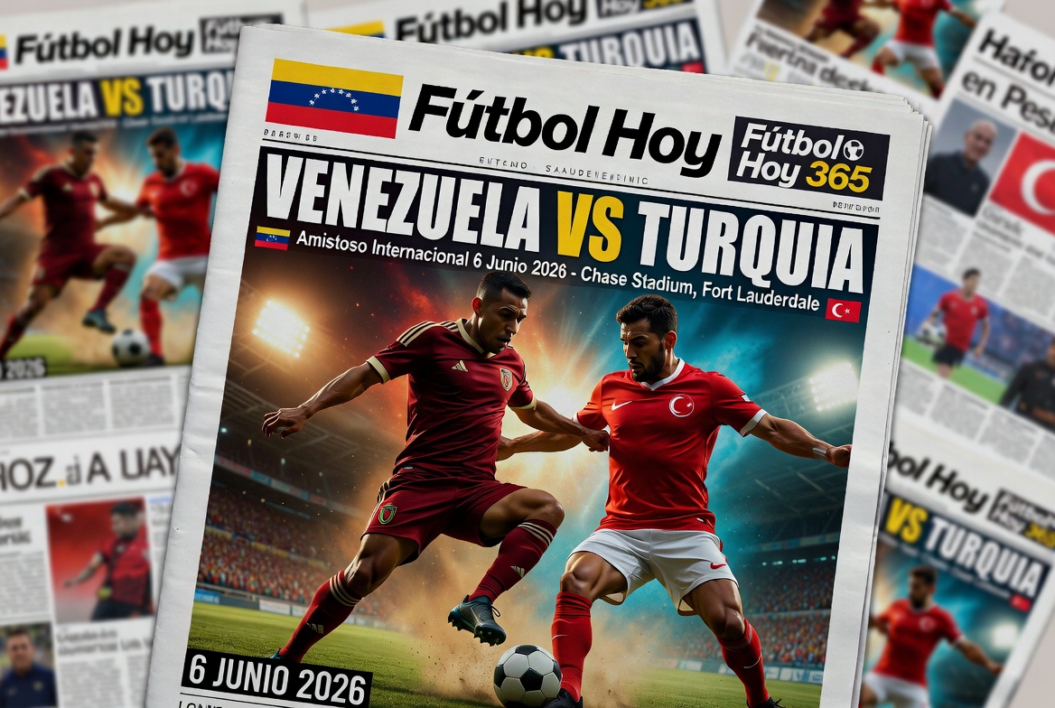 Venezuela vs Turquia Amistoso Internacional 6 Junio 2026