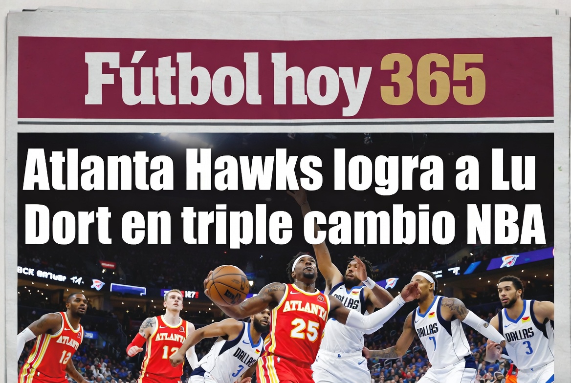 Atlanta Hawks logra a Lu Dort en triple cambio NBA