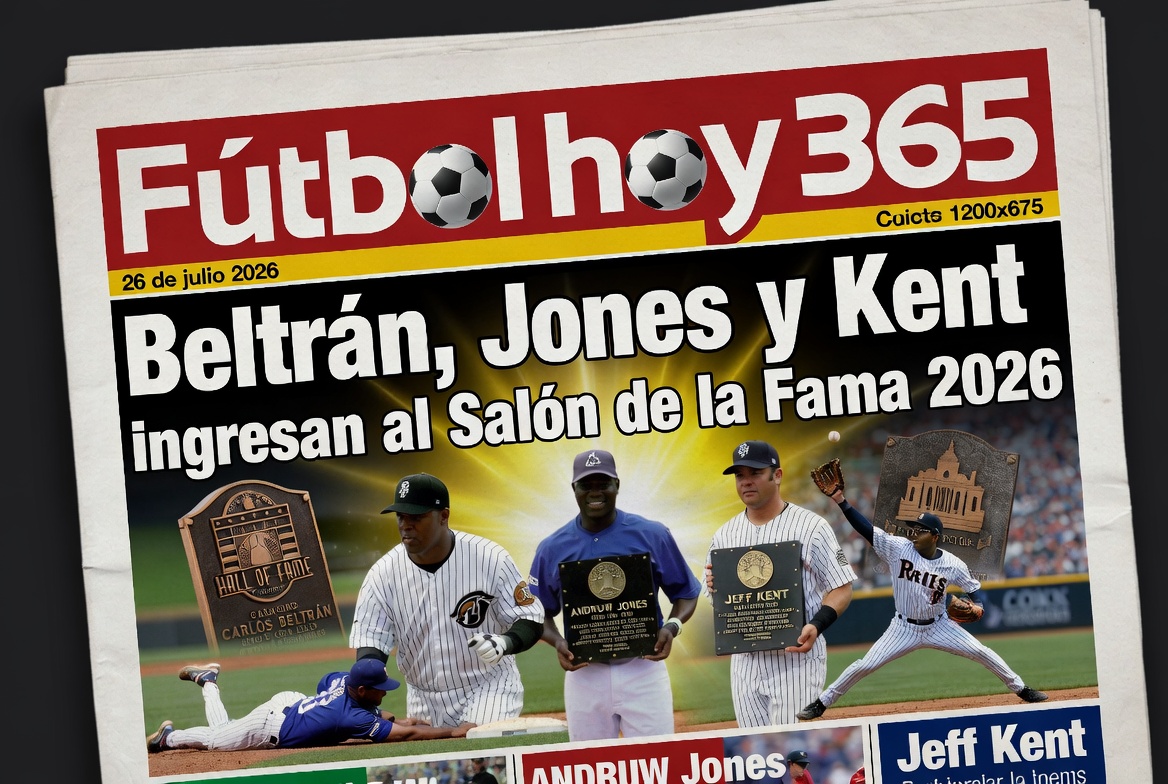 Beltrán, Jones y Kent ingresan al Salón de la Fama 2026