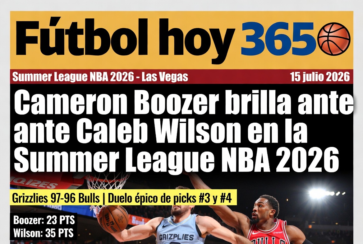 Cameron Boozer brilla ante Caleb Wilson en la Summer League NBA 2026