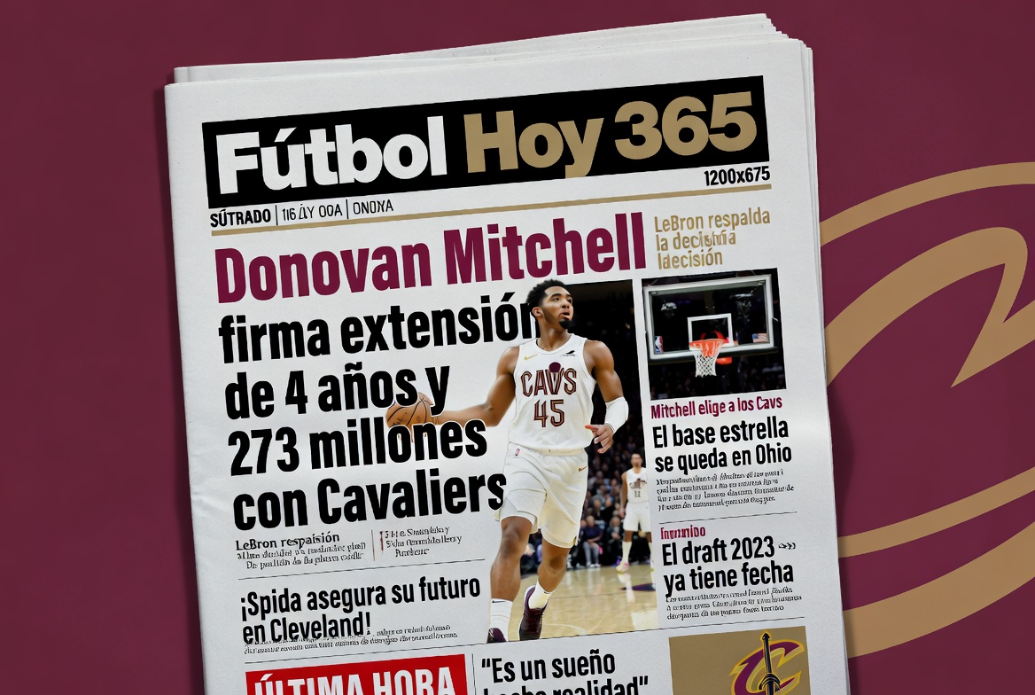 Donovan Mitchell firma extensión de 4 años y 273 millones con Cavaliers