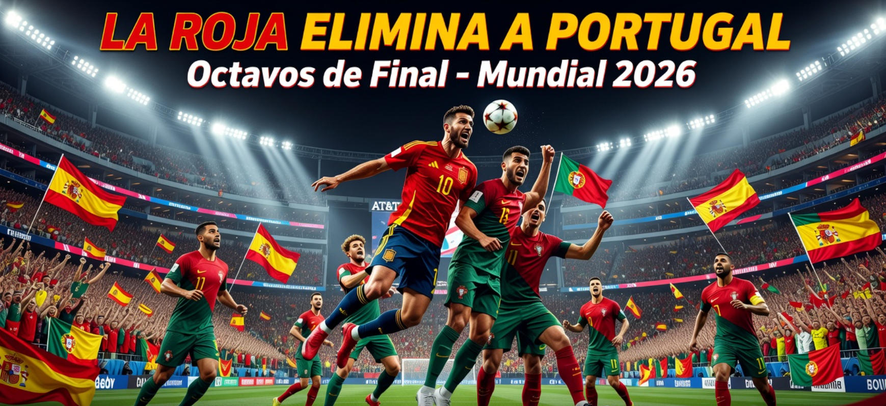 España 1-0 Portugal en el Mundial FIFA 2026 Análisis completo y highlights