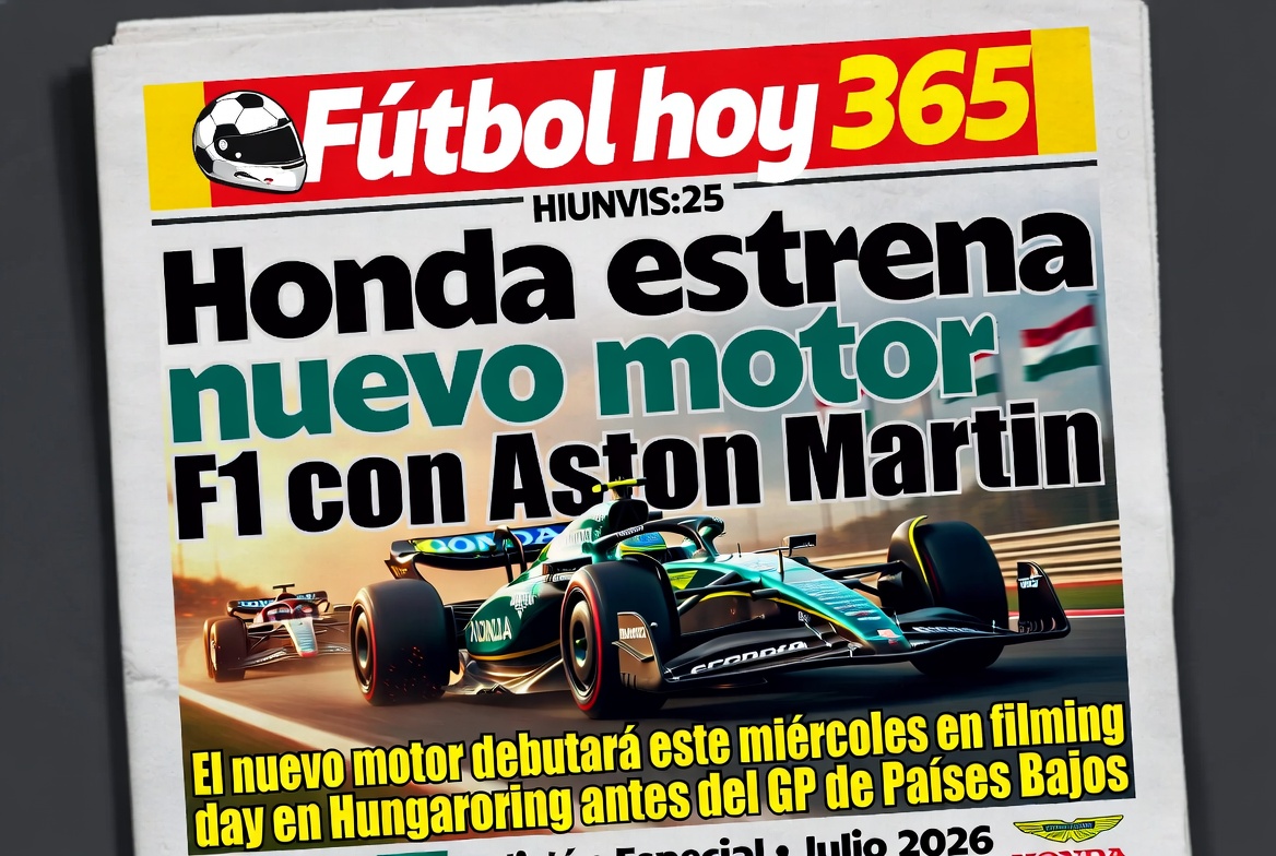 Honda estrena nuevo motor F1 con Aston Martin