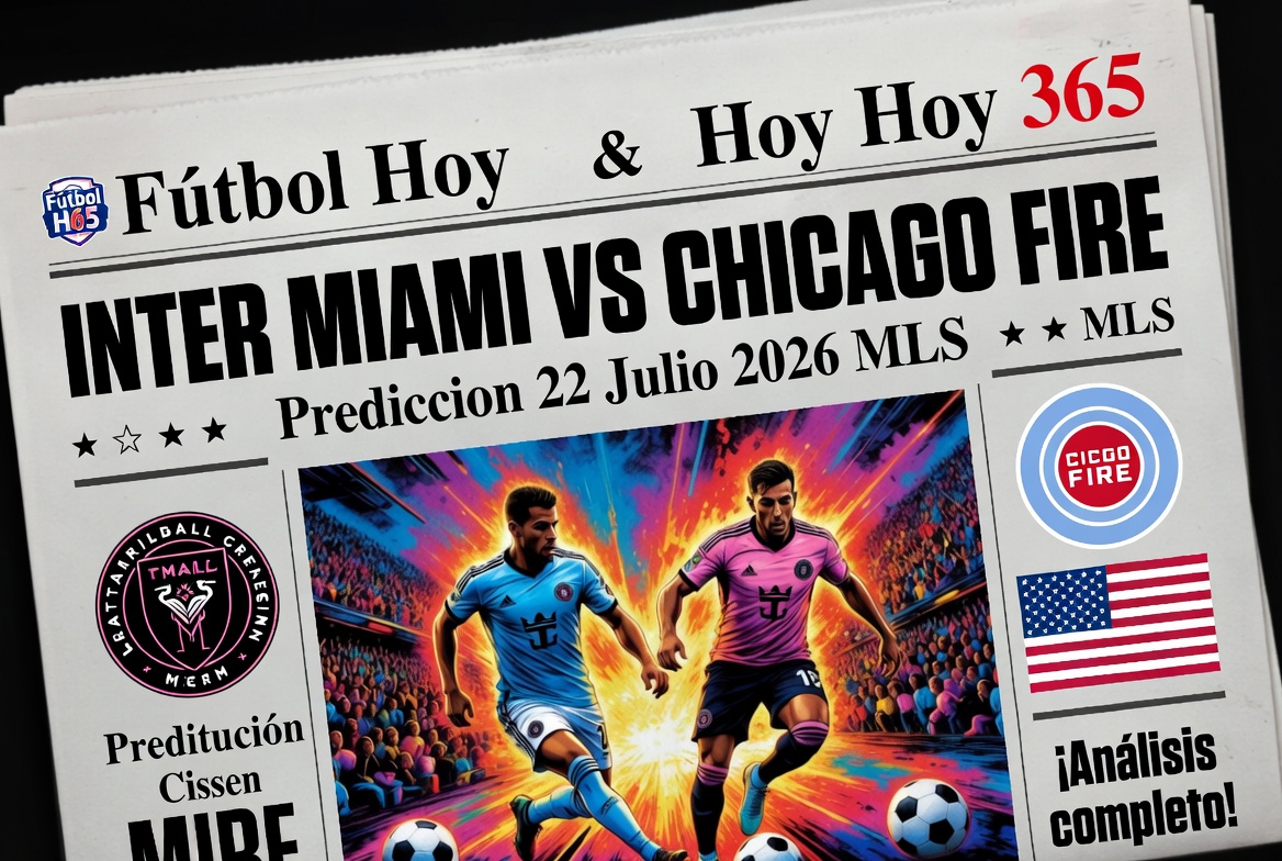 Inter Miami vs Chicago Fire Prediccion 22 Julio 2026 MLS