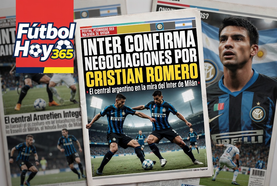 Inter confirma negociaciones por Cristian Romero