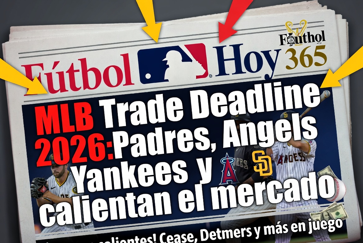 MLB Trade Deadline 2026：Padres, Angels y Yankees calientan el mercado