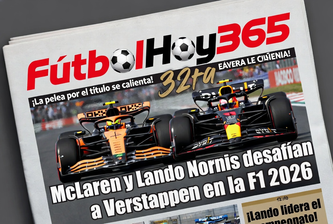 McLaren y Lando Norris desafían a Verstappen en la F1 2026