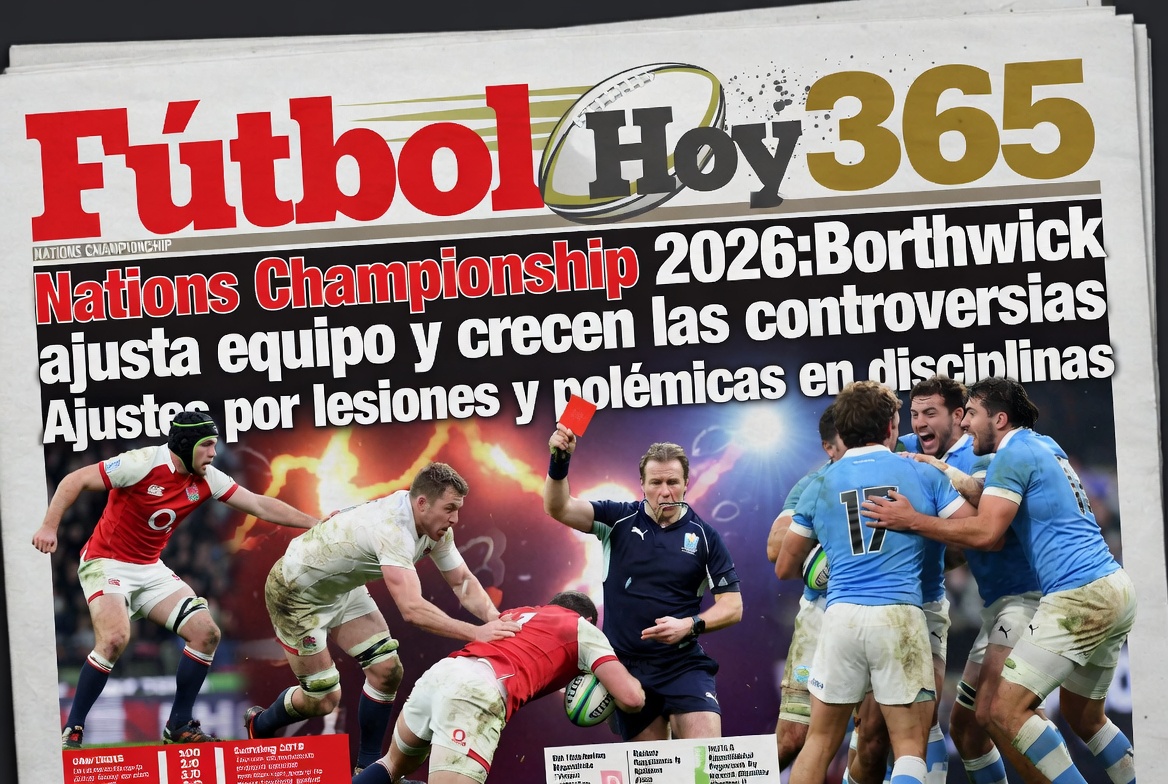 Nations Championship 2026：Borthwick ajusta equipo y crecen las controversias