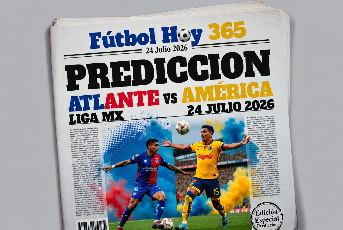 Prediccion Atlante vs America Liga MX 24 Julio 2026