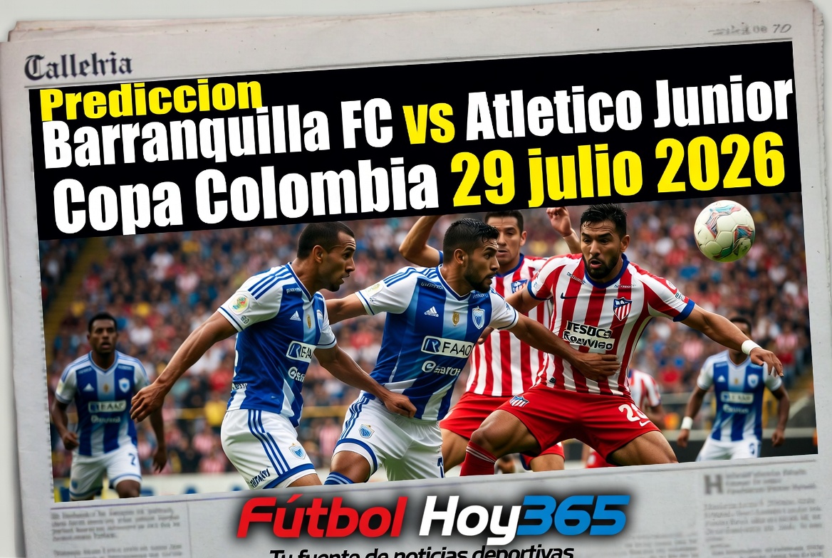 Prediccion Barranquilla FC vs Atletico Junior Copa Colombia 29 julio 2026