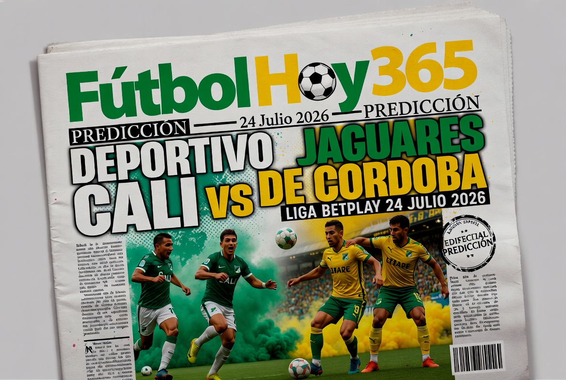 Prediccion Deportivo Cali vs Jaguares de Cordoba Liga BetPlay 24 Julio 2026