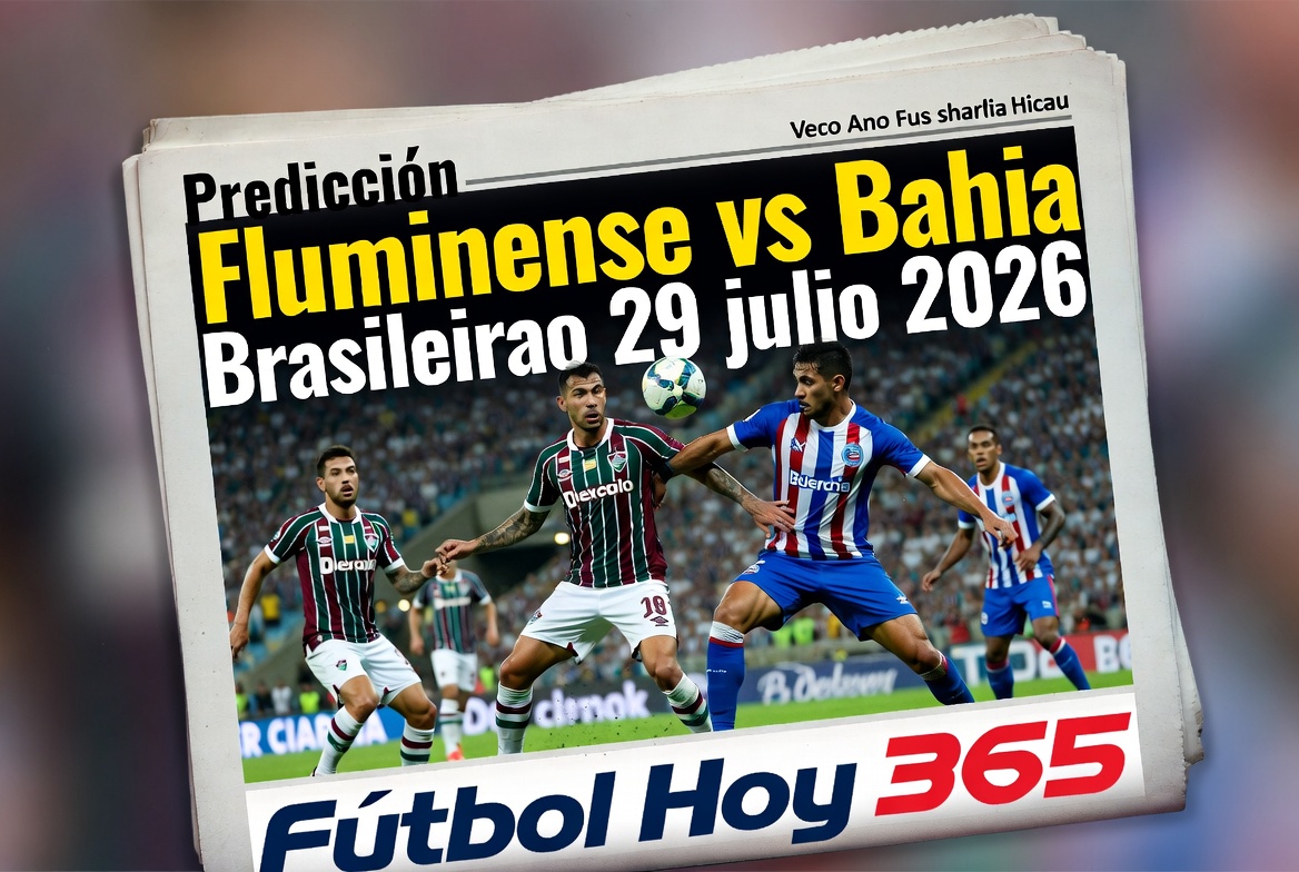 Prediccion Fluminense vs Bahia Brasileirao 29 julio 2026