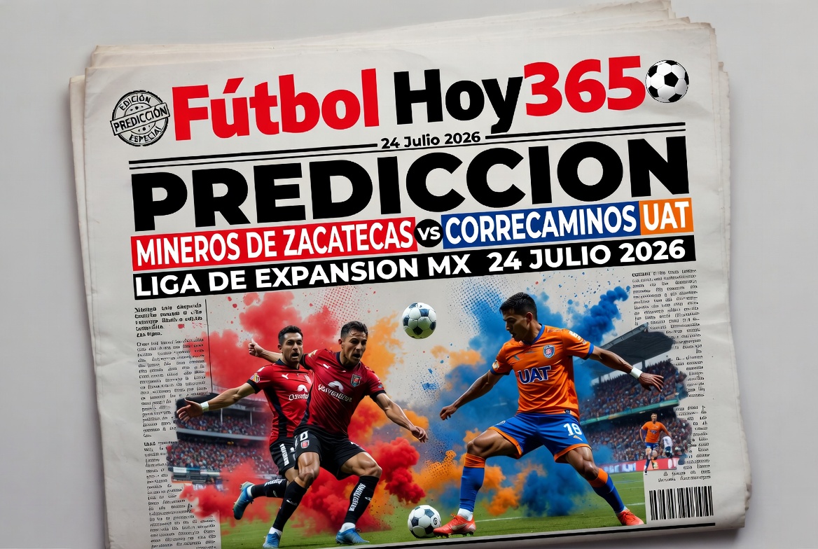 Prediccion Mineros de Zacatecas vs Correcaminos UAT Liga de Expansion MX 24 Julio 2026