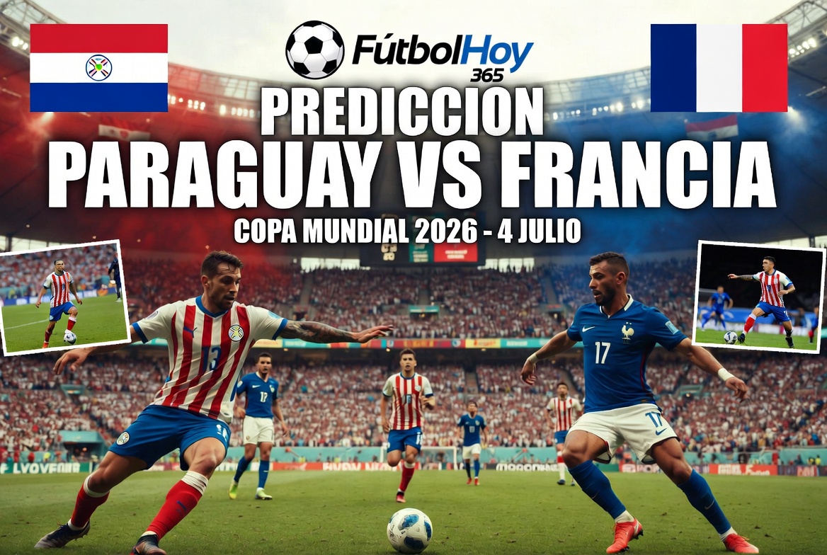 Prediccion Paraguay vs Francia Copa Mundial 2026 4 julio