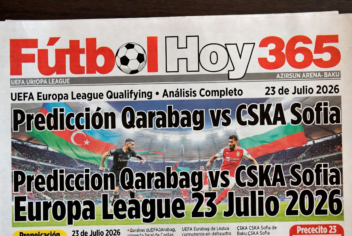 Prediccion Qarabag vs CSKA Sofia Europa League 23 Julio 2026