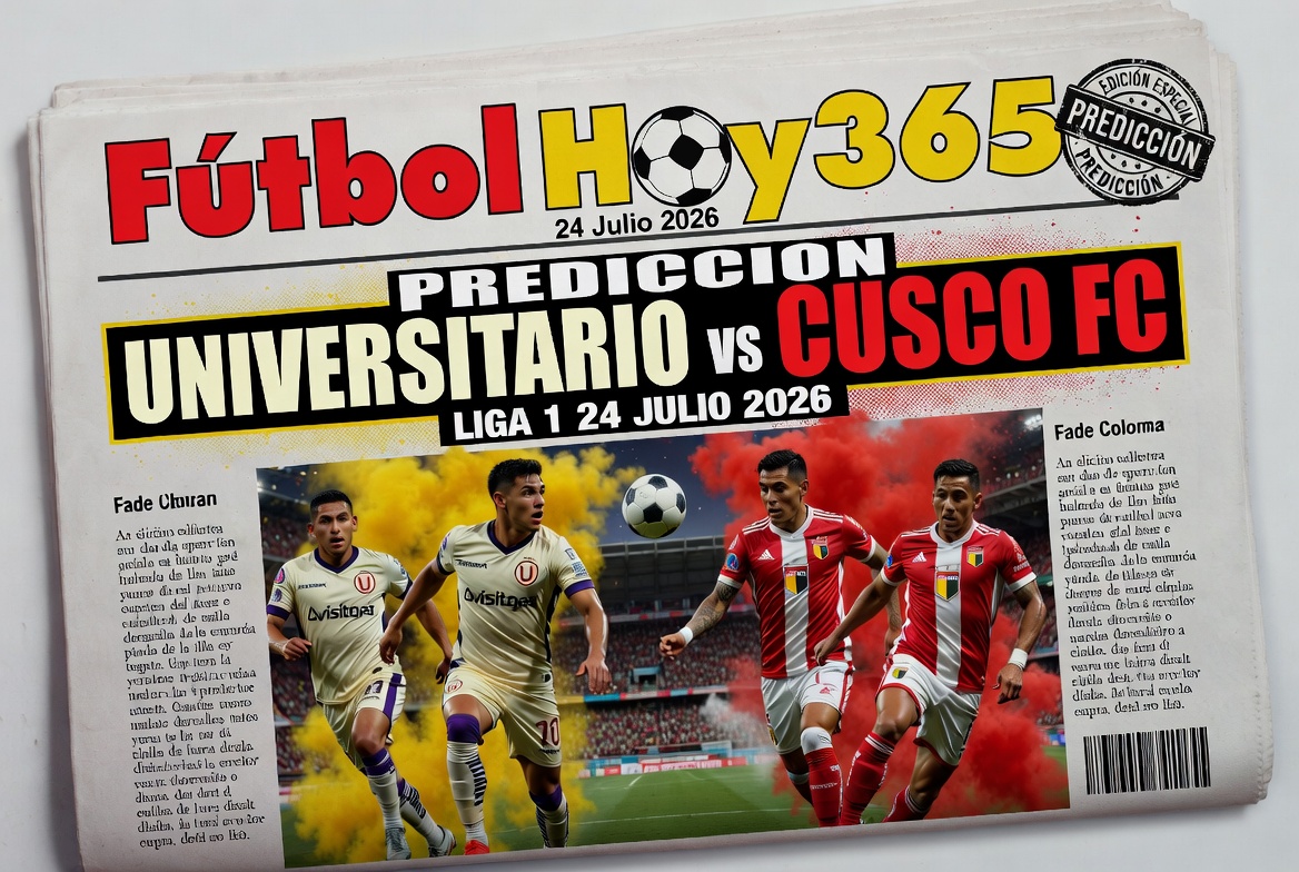 Prediccion Universitario vs Cusco FC Liga 1 24 Julio 2026