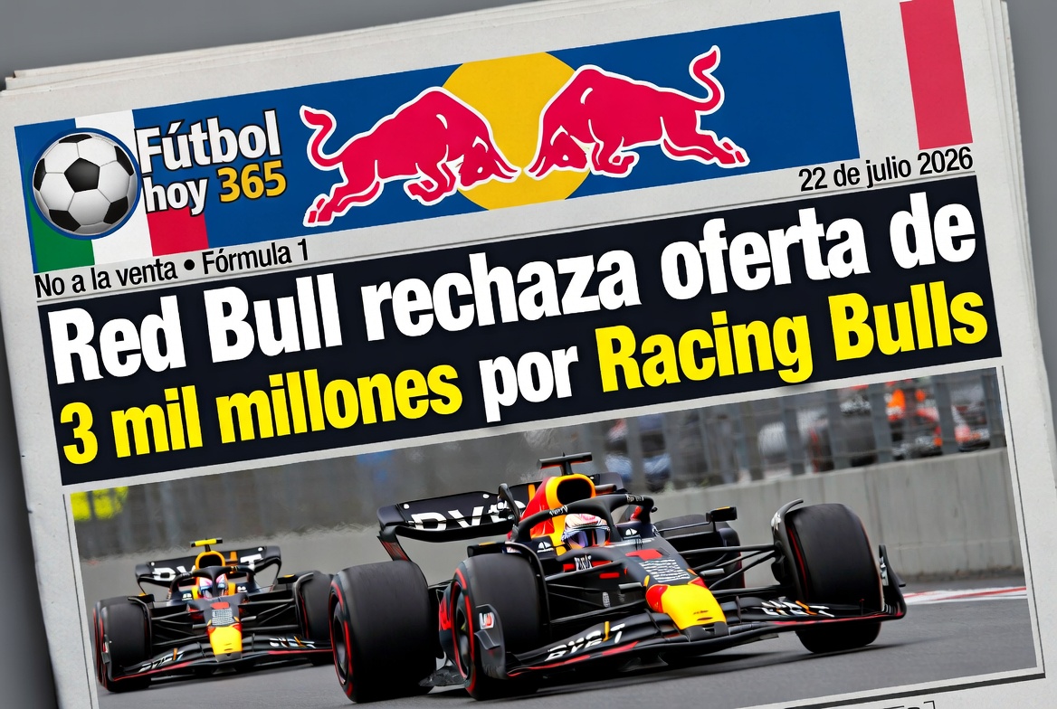 Red Bull rechaza oferta de 3 mil millones por Racing Bulls